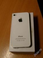 Лот: 1996485. Фото: 2. iphone 4s 16gb белый. Смартфоны, связь, навигация