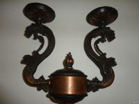Лот: 13842195. Фото: 4. Подсвечник очень старый, медный... Красноярск
