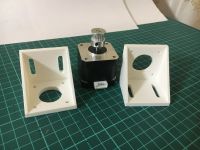 Лот: 16303511. Фото: 2. Кранштейн под шаговик NEMA 17... Радиодетали  (электронные компоненты)