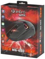 Лот: 17810532. Фото: 2. Игровая мышь Intro MG650 Black. Периферия