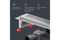 Лот: 24312451. Фото: 2. Трап для душа линейный AM.PM Masterflow. Сантехника, водопровод