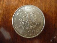 Лот: 1057672. Фото: 2. 500 злотых Польша 1989 год. Монеты