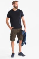 Лот: 11778304. Фото: 3. Мужская футболка цвет темно синий... Одежда, обувь, галантерея