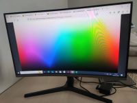 Лот: 25313767. Фото: 6. Монитор Samsung 27 дюймов изогнутый...