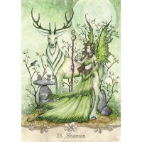 Лот: 21315952. Фото: 3. Карты Таро "Fairy Wisdom Oracle... Сувениры, подарки