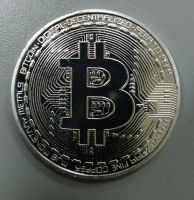 Лот: 11356753. Фото: 2. Bitcoin - металлическая монета... Сувениры