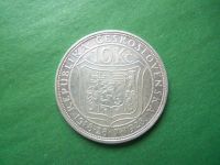 Лот: 19464303. Фото: 6. Чехословакия 10 крон 1928 г. 10...