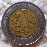Лот: 9515886. Фото: 2. 1 песо 2004 Мексика (512). Монеты