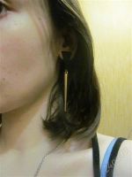 Лот: 2678491. Фото: 2. Серьги, серёжки. Ювелирные изделия, бижутерия, часы