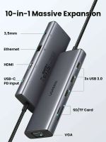 Лот: 22024700. Фото: 5. USB-хаб UGREEN CM498 15601 USB-C...