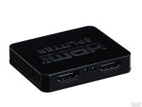 Лот: 13802237. Фото: 2. 4K HDMI Splitter 1x2. Компактный... Аксессуары