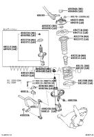 Лот: 4955956. Фото: 2. Отбойник амортизатора Toyota 48331-12210. Автозапчасти