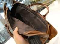 Лот: 4606837. Фото: 6. Стильная сумка портфель (коричневая...