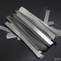 Лот: 12009876. Фото: 2. никелевая пластина 0.1х7х100 мм... Радиодетали  (электронные компоненты)