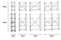 Лот: 24663203. Фото: 8. Стеллаж LOFTY HOME Роквуд