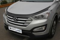 Лот: 5424214. Фото: 2. Дефлектор на капот Hyundai Santa... Автохимия, масла, тюнинг