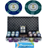 Лот: 7892492. Фото: 2. "Monte Carlo Poker Room 300" Набор... Сувениры, подарки