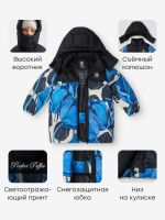 Лот: 25805624. Фото: 4. Пуховик детский Happy Baby, Синий. Красноярск