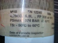 Лот: 16729460. Фото: 2. баллон высокого давления. Строительство и ремонт