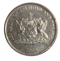 Лот: 18855507. Фото: 2. Тринидад и Тобаго 10 центов 2004. Монеты