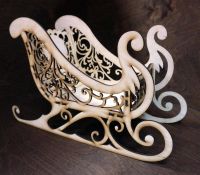 Лот: 8559422. Фото: 2. Сани Деда Мороза. Для оформления... Новый год!