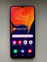 Лот: 17122447. Фото: 2. Samsung Galaxy A50 64 гб синий. Смартфоны, связь, навигация