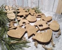 Лот: 24695945. Фото: 4. Новогодние украшения из дерева... Красноярск