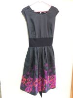 Лот: 12091273. Фото: 2. Платье чёрное с цветами. Женская одежда