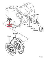Лот: 25646070. Фото: 3. MD700257 Подшипник выжимной Mitsubishi. Авто, мото, водный транспорт