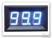 Лот: 9719884. Фото: 2. Панельный цифровой амперметр 0-100... Радиодетали  (электронные компоненты)
