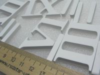 Лот: 19562912. Фото: 3. Цифры для часов из ПВХ 5 мм. Комплект... Красноярск