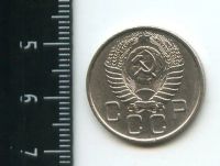 Лот: 12718593. Фото: 2. (№3450) 20 копеек 1955 г,штемпельный... Монеты