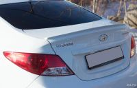 Лот: 8378542. Фото: 2. Спойлер-Лип, Hyundai Solaris... Автохимия, масла, тюнинг