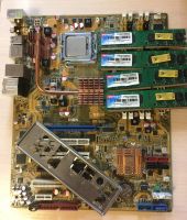 Лот: 17474160. Фото: 4. Комплект Аsus P5K + Intel Core... Красноярск