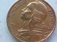Лот: 16285699. Фото: 2. Монета Франции 5 сантимов, 1966-2001. Монеты