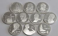 Лот: 8959248. Фото: 2. 10 монет 1 рубль СССР с 1982-1991... Монеты