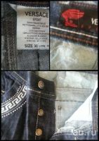 Лот: 9345281. Фото: 5. Versace 46 рр женские джинсы оригинал...