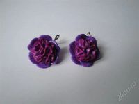 Лот: 345723. Фото: 2. Изделия из полимерной глины,серьги... Ювелирные изделия, бижутерия, часы