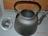 Лот: 17134236. Фото: 2. Чайник литой. 5 литров. Посуда, кухонная утварь