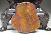 Лот: 3659878. Фото: 2. амулет Archaize Chinese old Jade... Антиквариат