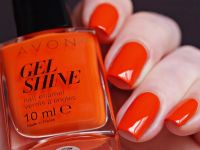 Лот: 10059256. Фото: 2. Лак для ногтей Gel Shine - Orange... Маникюр и педикюр