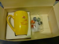 Лот: 7171875. Фото: 3. Кружка Lipton под покраску, краски... Домашний быт