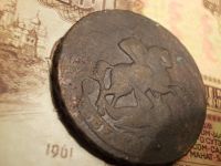 Лот: 15234379. Фото: 5. Отличные 2 копейки 1758 года со...