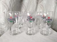 Лот: 20314446. Фото: 3. 9 пивных бокалов Heineken по 0... Домашний быт