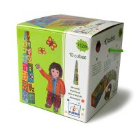 Лот: 9176091. Фото: 2. Кубики-пирамида Мои друзья, Djeco. Игрушки