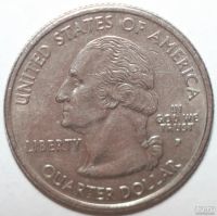 Лот: 9876846. Фото: 2. квотер (25 центов) 2006 год. США... Монеты