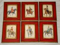 Лот: 11190590. Фото: 2. Плакетки кавалеристы времен наполеоновских... Живопись, скульптура, фото
