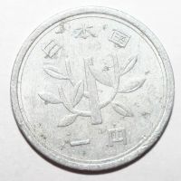 Лот: 25282079. Фото: 2. 1 йена 1972 год. Япония. Монеты