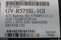 Лот: 13557869. Фото: 5. Видеокарта Radeon HD 5750 1Gb...