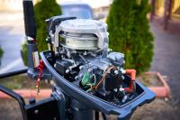 Лот: 25650224. Фото: 7. 2х-тактный лодочный мотор YAMAHA...